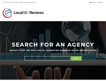 Tablet Screenshot of localseoreviews.com